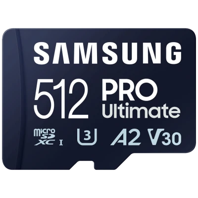 Samsung Micro SDXC kartica, 512GB, 200 MB/s, UHS-I U3, V30 - PRO Ultimate 512GB