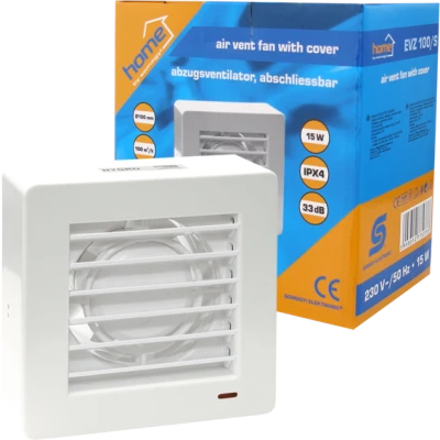 home Aspirator ugradbeni za ventilaciju 150x150mm - EVZ 100/S