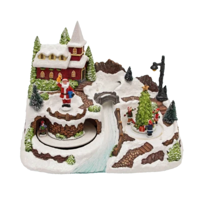 home Dekorativna LED rasvjeta, diorama, selo - DRM 10