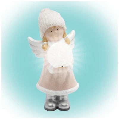 home Dekorativna rasveta,  keramička figura, anđeo - KDC 24