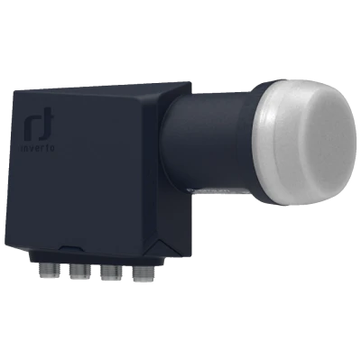 Inverto LNB Quad, šum 0,2dB, Premium, DVB-S2 ( HD - UHD ) - IDLP-QDL413-PREMU-OPN