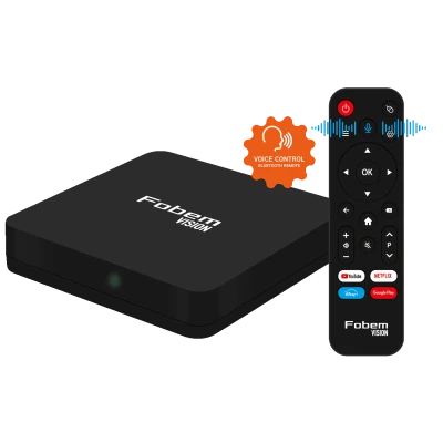 Fobem Prijemnik IPTV@Android,6K,2/32GB, WiFi 2.4/5GHz, Bluetooth - Vision