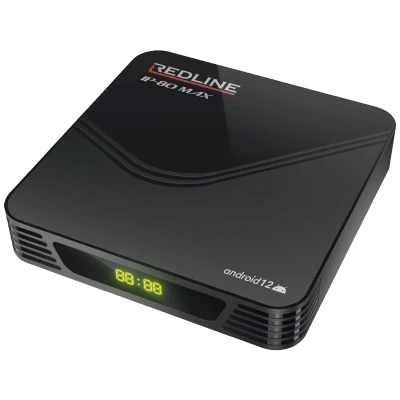 REDLINE Prijemnik IPTV@Android, 4K, 4 / 32 GB, USB, WiFi - IP-80 Max