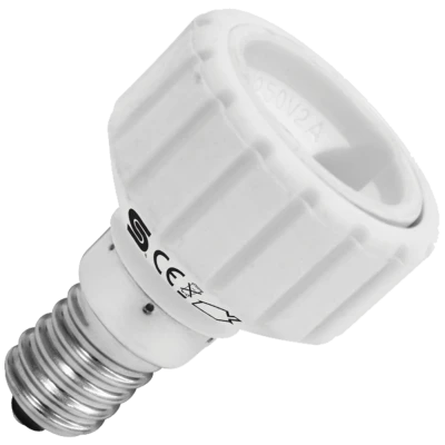 home Adapter za sijalično grlo E14 na GU10 - GU10/E14
