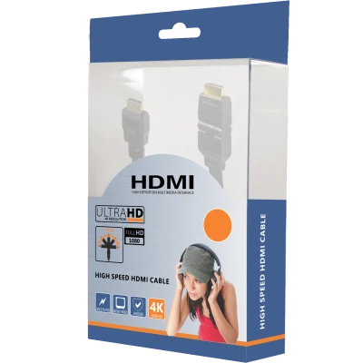 ZED electronic HDMI kabl, 1.8 met, ver. 1.4, 4K, 3D, HEC, HDCP, ARC - HDMI2/1.8