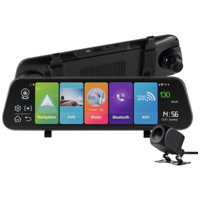 SAL Pametni retrovizor@Android, IPS 9.7" ekran, DVR, BT, WiFi - VPT SMART