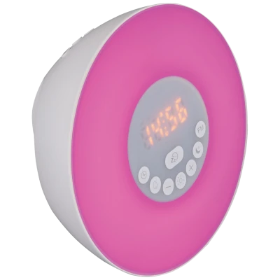 home Sat sa alarmom, FM radio, LED RGB svjetlost - LTCR 04