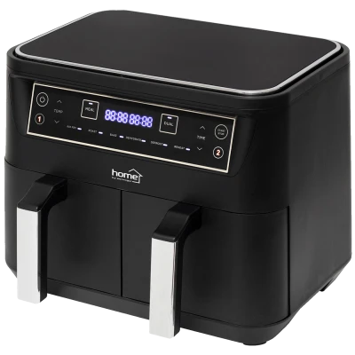 home Friteza na vrući zrak sa duplom korpom, 2460W, 2 x 3.8 lit - HG AF 24