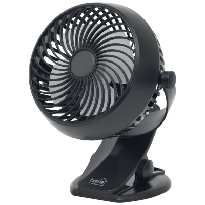home Ventilator Clip On, promjer 10 cm, Li-Ion 1800mA - CLF 10/BK