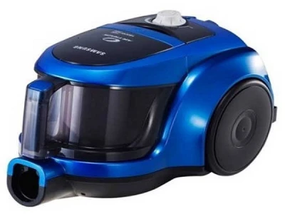 Samsung usisivač VCC4550V36Sa posudom; 1800 W; 1,3 lit.;370 W usis; 84 dB; Boja: Plava