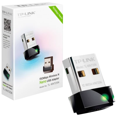 TP-LINK Wi-Fi mrežna kartica, USB, 2.4 GHz, 150 Mbps, nano - TL-WN725N