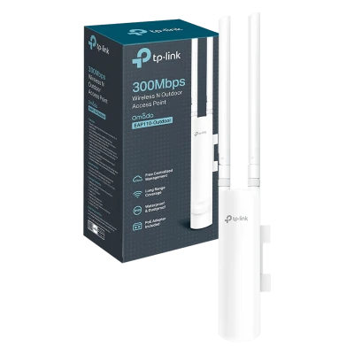 TP-LINK Wireless N Access Point, 300Mbps, 2.4GHz, IP65 - EAP110-Outdoor