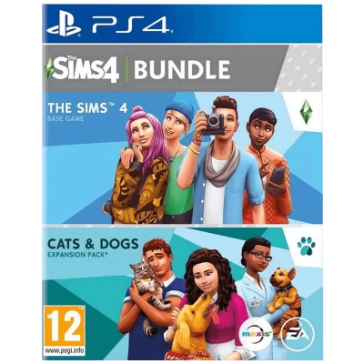 EA Igra PlayStation 4: The Sims 4+The Sims Cats&Dogs Bundle - PS4 The Sims 4+The Sims Cats&Dogs