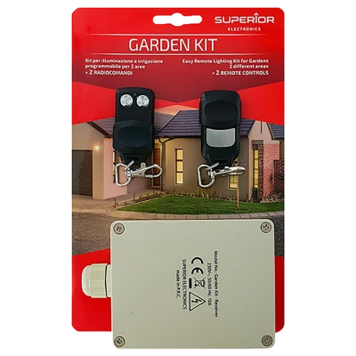 Superior Set za daljinsko upravljanje, 2 kanala, 2RC-a, 433 MHz - KIT GARDEN 433