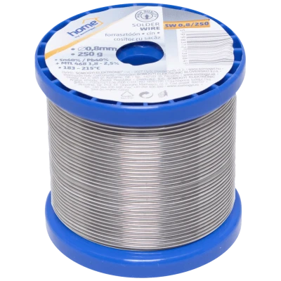 SMA Tinol za lemljenje, Ø 0.8 mm, 250g - SW 0.8/250
