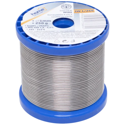 SMA Tinol za lemljenje, Ø 1.0 mm, 250g - SW 1/250