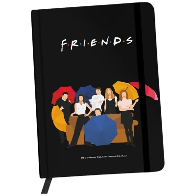 Friends Rokovnik, Friends, A5, 96 listova - Notes Friends 001