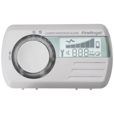 FireAngel Detektor Carbon monoxida, alarm, LCD display - CO-9D-INT