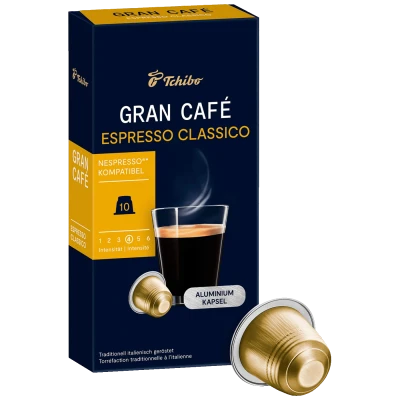 Tchibo Kapsule Gran Café Espresso Classico za Nespresso, 10/1 - Gran Café Espresso Classico 10/1