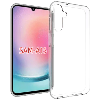 NN-Su Maska za Samsung A15, Transparent - Galaxy A15 TPU Phone Case