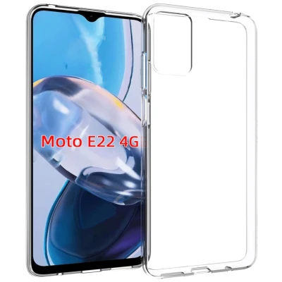 NN-Su Maska za Motorola Moto E22, Transparent - Motorola E22 TPU Phone Case