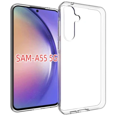 NN-Su Maska za Samsung A55 5G, Transparent - Galaxy A55 5G TPU Phone Case