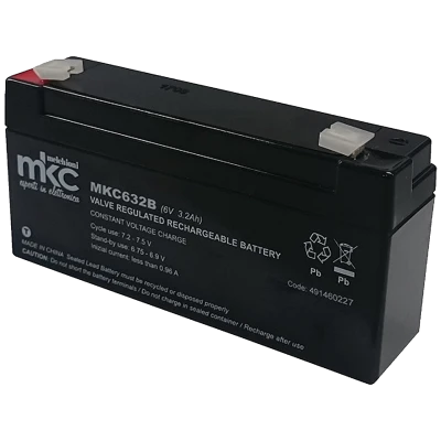 MKC Baterija akumulatorska, 6V / 3.2Ah - MKC632B