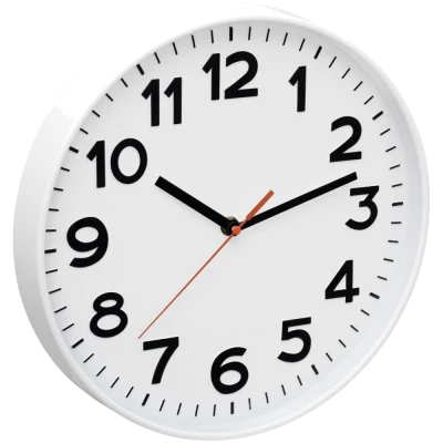 home Zidni sat Home AWC300WH, staklena prednja strana, visoki kon