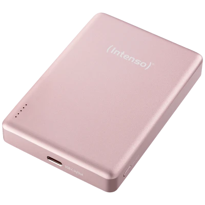 (Intenso) Prijenosni punjač za mobitele i tablete 10000mAh, bežični - POWERBANK MW10000 Rose