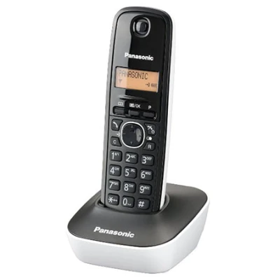 KX-TG1611FXW Panasonic telefon crno / bijeli DECT CID