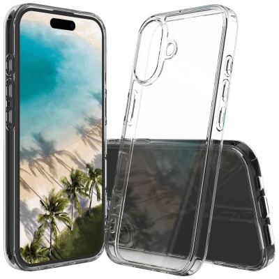 NN-Su Maska za iPhone 16, Transparent - TPU Phone Case iPhone 16