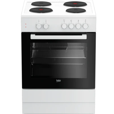 Beko Štednjak, 4 električne ringle, pećnica 67l, A - FSE 66000 GW