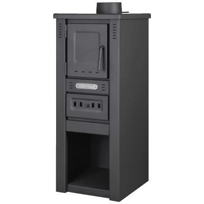 pro-termo Peć na čvrsto gorivo, 6kW, crna - LAVA Basic