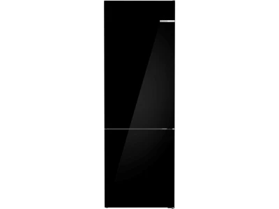 BOSCH XXL Samostojeći Serie 6|No Frost, 203 X 70, CRNIStaklena vrata, PerfectFit