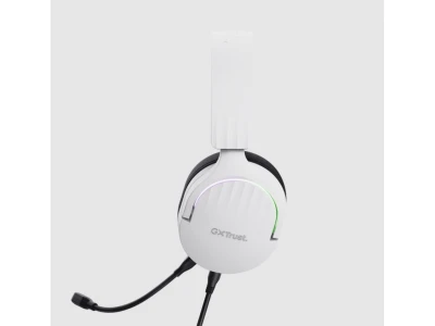 Trust GXT490W FAYZO 7.1 USB2.0, gaming slušalice, žičane,bijele, noise-cancelling mikrofon
