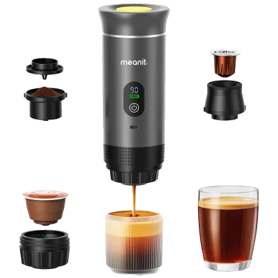 MeanIT Prijenosni aparat za espresso kafu, univerzalni 3-u-1 - Z01 Pro