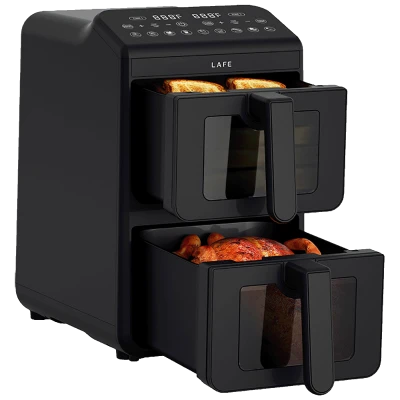 Lafe Friteza na vrući zrak, 2460W, Dual Zone, zapremina 10 lit. - Air Dual Fry 10 L