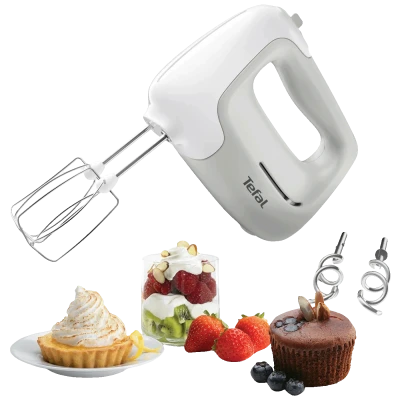 Tefal Ručni mikser, 450 W, 5 brzina + turbo, Prep'Mix - HT450B38