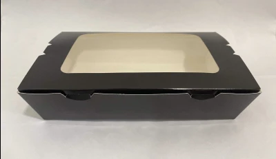 Kutija sushi box black L     50 kom