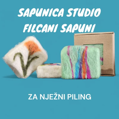 Sapuni filcani u ovčijoj vuni