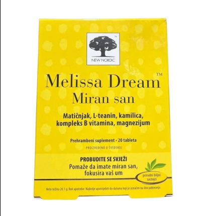 NEW NORDIC  Melissa Dream (Miran san)  20 tab