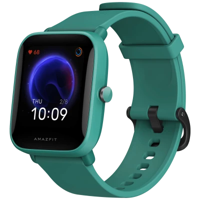 Amazfit SAT pametni, 1.43" TFT LCD, vodootporan 5ATM, BT, GPS - Bip U Pro Green