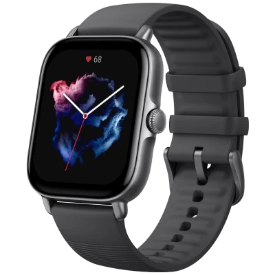 Amazfit SAT pametni, 1.75" AMOLED, vodootporan 5ATM, BT - GTS 3 Graphite Black