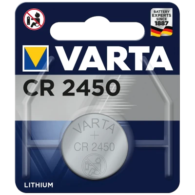 Varta Baterija litijska, CR2450, 3 V, dugmasta, blister 1 kom