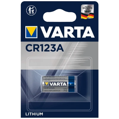 Varta Baterija litijska CR123A, 3V, blister pak. 1 kom