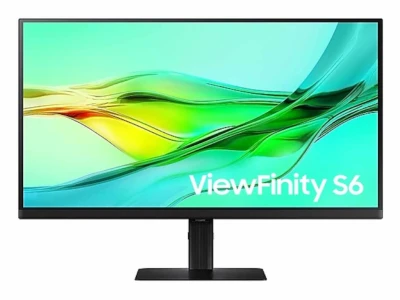Samsung monitor ViewFinity S6QHD, 27", IPS, 100Hz, 350cd5ms, HDMI, DP, USB Hub, Type-C(90W)