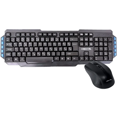 Connect XL Tastatura + miš, bežični set, 2.4GHz - CXL-KMW200