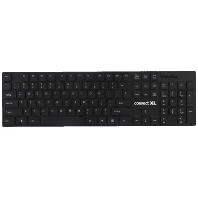 Connect XL Tastatura sa multimedijalnim tipkama, USB, SLIM, crna boja - CXL-K300
