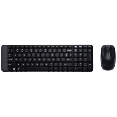Logitech Tastatura + miš, bežični set, 2.4 GHz - MK220
