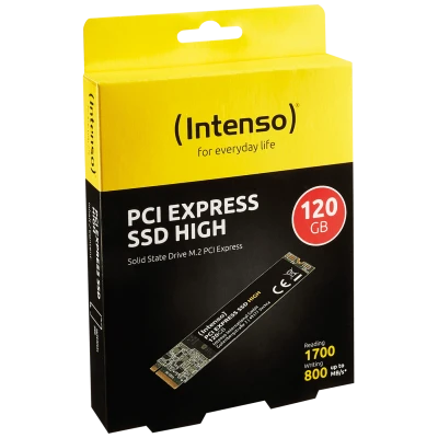 (Intenso) SSD M.2 2280, PCIe, kapacitet 120 GB - SSD M.2 PCIe 120GB/High